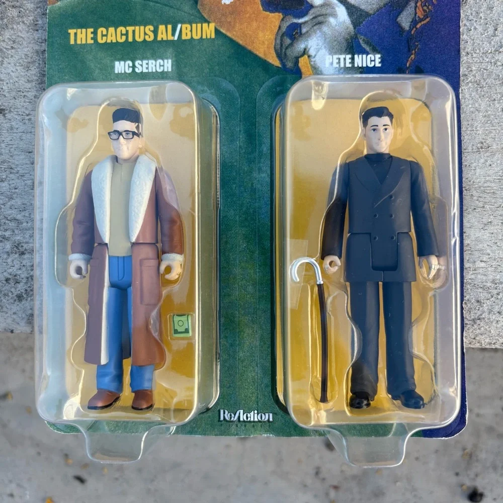 Super7 3rd Bass The Cactus Album MC Serch Pete Nice Figures Def Jam Hip Hop